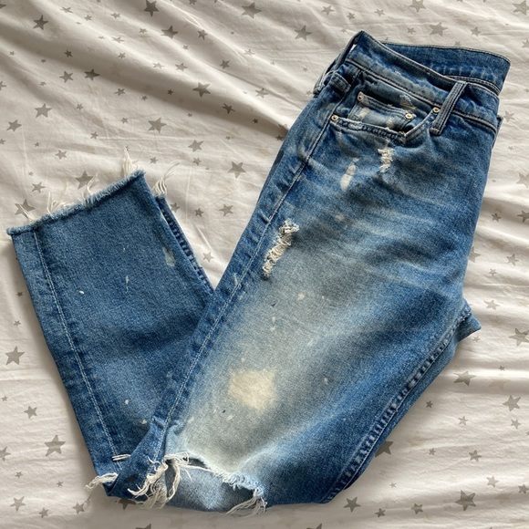 The Dropout Fray MOTHER Jean size 27 - Picture 2 of 12